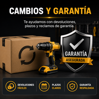 Cambios y garantía