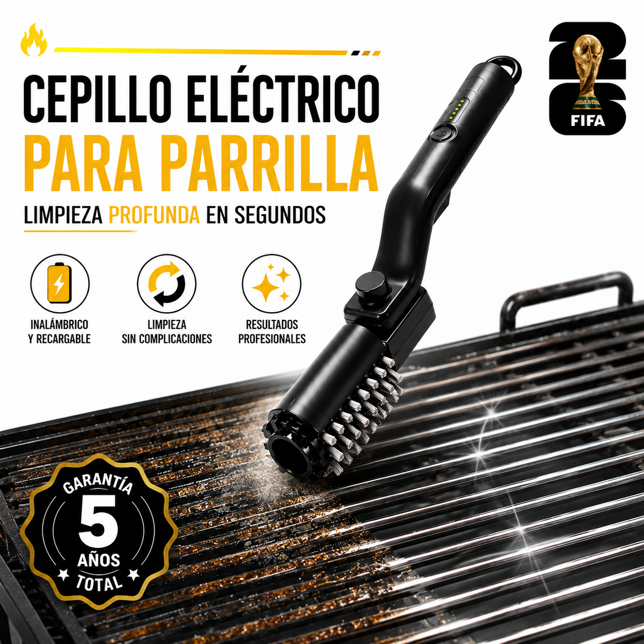 Cepillo Eléctrico Profesional