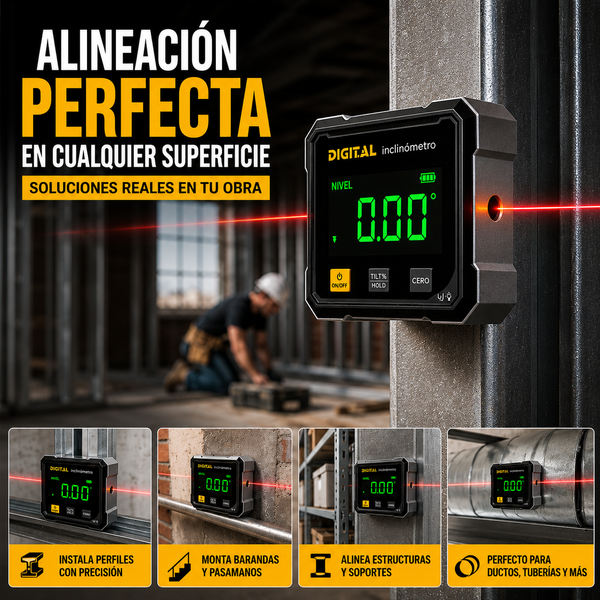 Medidor de Ángulos Digital Pro