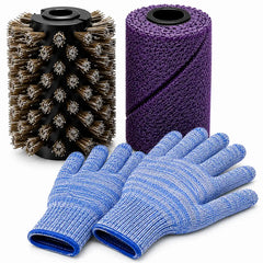 2 Cabezales de repuesto + Guantes BBQ