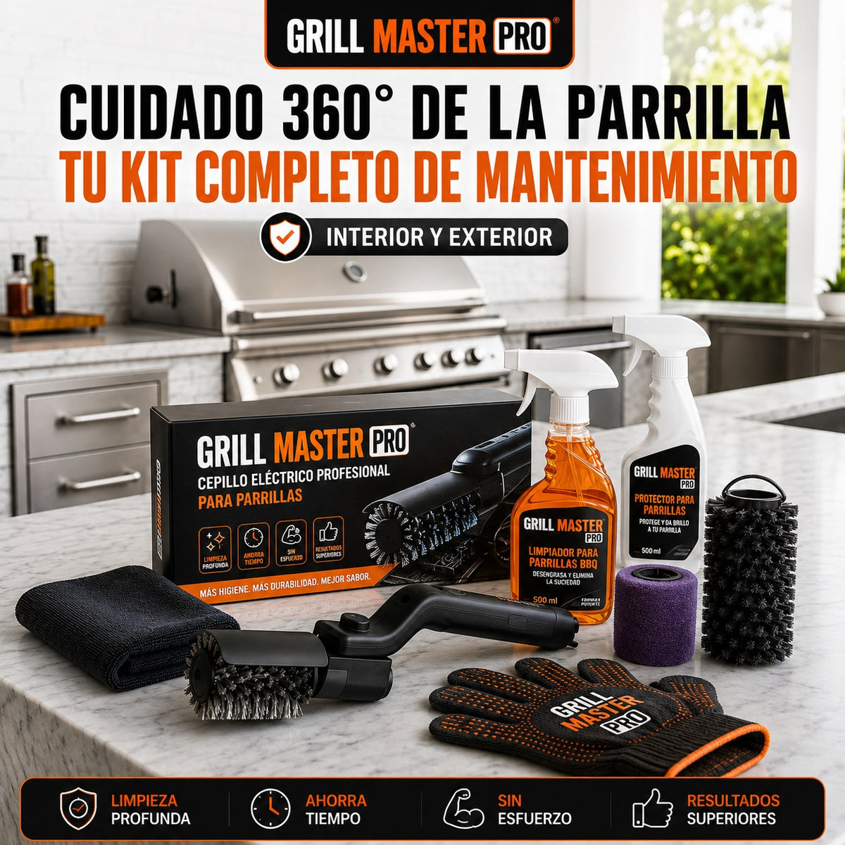 Bundle Completo de Cuidado para tu Parrilla
