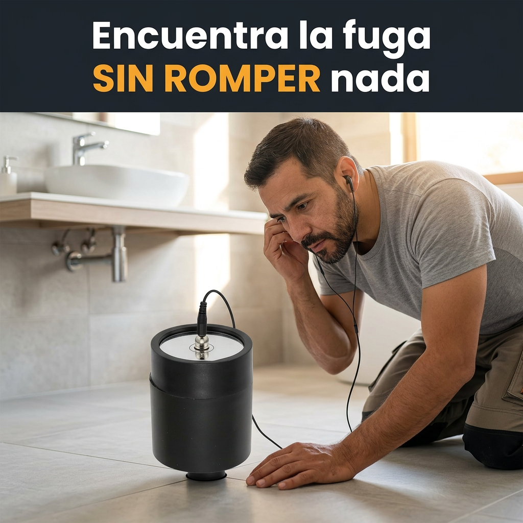 Detector de Fugas 3.0 FERRELATINA: encuentra la fuga sin romper