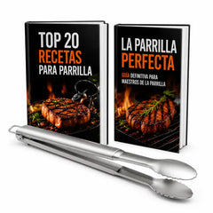 Pinza BBQ Profesional + 2 Ebooks premium